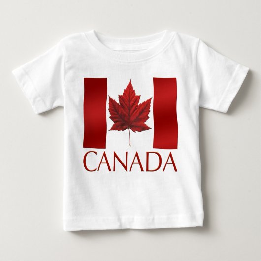 Canada Baby Strampler Canada Flag Souvenir Baby Gi (Vorderseite)