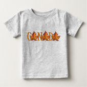 Canada Baby T - Shirt Canada Souvenir Baby Tee Shi (Vorderseite)