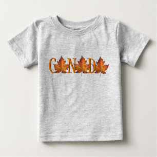 Canada Baby T - Shirt Canada Souvenir Baby Tee Shi