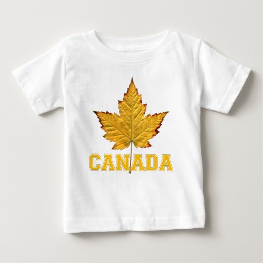 Canada Baby T - Shirt Personalisiert Baby Shirt (Vorderseite)