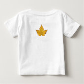 Canada Baby T - Shirt Personalisiert Baby Shirt (Rückseite)