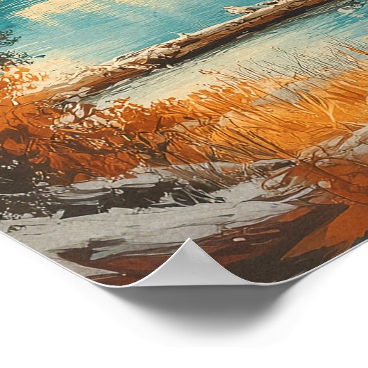 Canada Banff National Park Poster (Ecke)