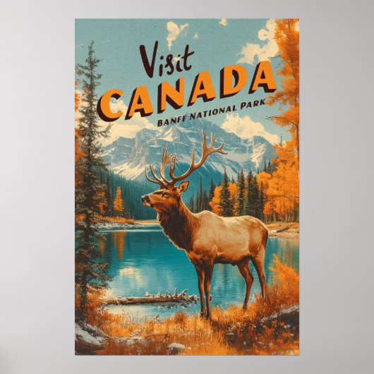 Canada Banff National Park Poster (Vorne)