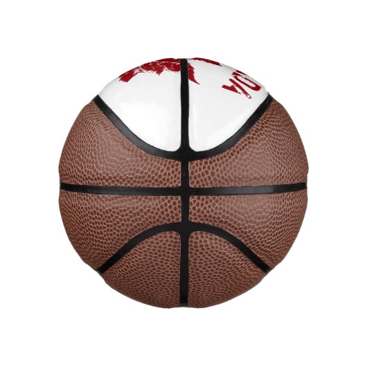 Canada Basketball Cool Retro Maple Leaf Geschenke (Rechts)