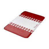 Canada Bath Mat Personalisiert Canada Souvenir Dec Badematte (Schrägansicht)