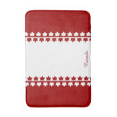 Canada Bath Mat Personalisiert Canada Souvenir Dec Badematte (Vorderseite Vertikal)
