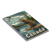 Canada Beaver Notizblock (Rechte Seite)