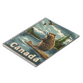 Canada Beaver Notizblock (Linke Seite)