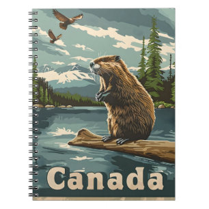 Canada Beaver Notizblock