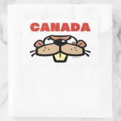 Canada Beaver Sticker (Tasche)