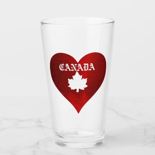 CANADA BIER GLAS (Vorderseite)