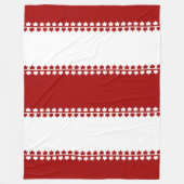 Canada Blanket Canada Flag Souvenir Fleece Blanket (Vorderseite)
