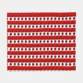 Canada Blanket Canada Flag Souvenir Fleece Blanket (Vorderseite (Horizontal))