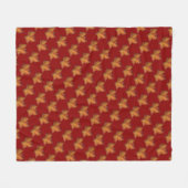 Canada Blanket Canada Maple Leaf Souvenir Blanket Fleecedecke (Vorderseite (Horizontal))