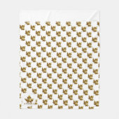Canada Blanket Canada Maple Leaf Souvenir Blanket Fleecedecke (Vorderseite)