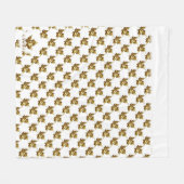 Canada Blanket Canada Maple Leaf Souvenir Blanket Fleecedecke (Vorderseite (Horizontal))