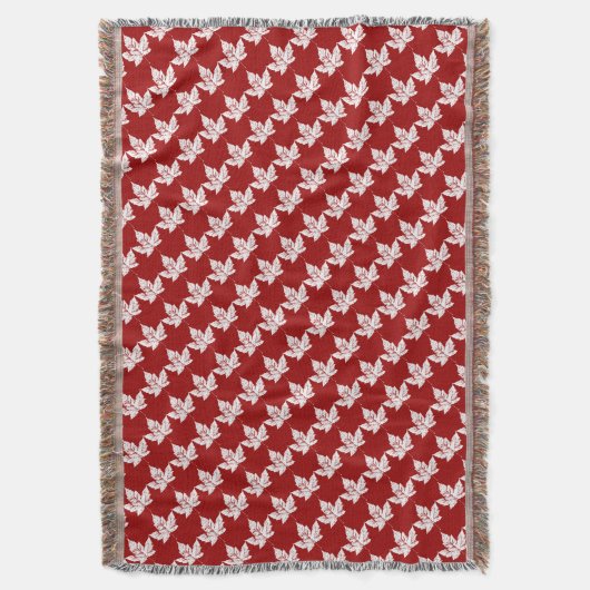 Canada Blanket Canada Maple Leaf Souvenir Throw Decke (Vorderseite Vertikal)