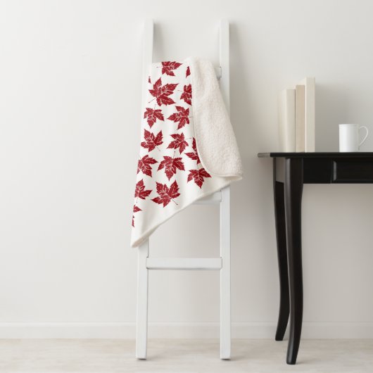 Canada Blanket Canada Maple Leaf Throw Blankets Sherpadecke (Beispiel)