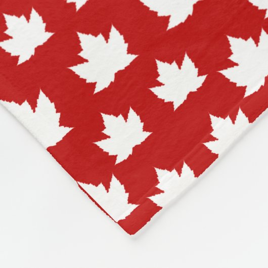 Canada Blanket Canada Souvenir Fleece Blanket (Ecke)