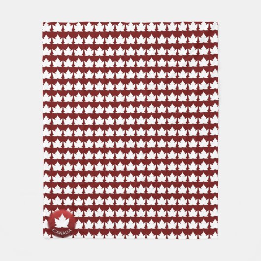 Canada Blanket Canada Souvenir Fleece Blanket (Vorderseite)