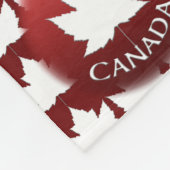 Canada Blanket Canada Souvenir Fleece Blanket (Ecke)