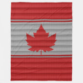 Canada Blanket Canada Souvenir Fleece Blanket (Vorderseite)