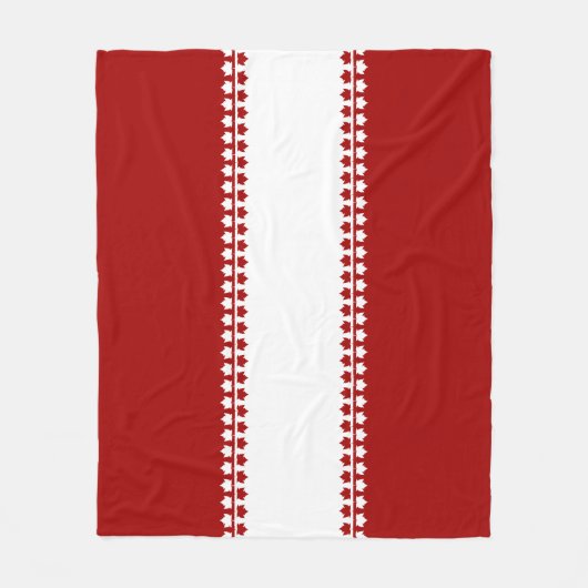 Canada Blanket Canada Souvenir Fleece Blanket (Vorderseite)