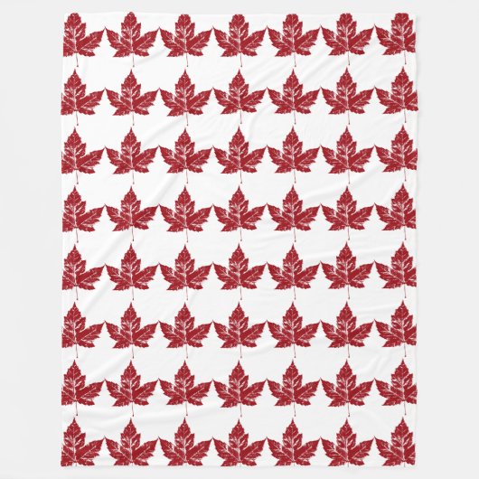 Canada Blanket Cool Canada Souvenir Fleece Blanket (Vorderseite)