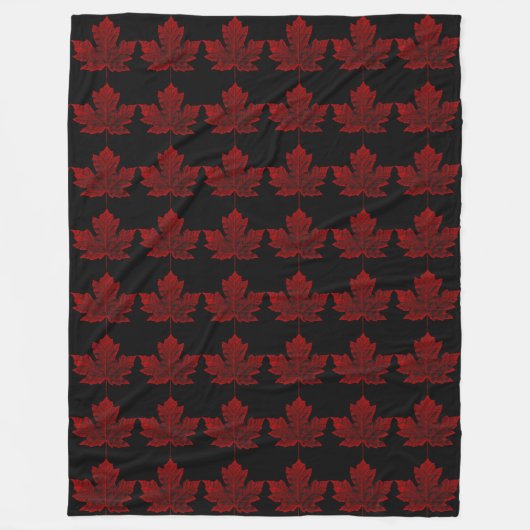 Canada Blanket Cool Canada Souvenir Fleece Blanket (Vorderseite)