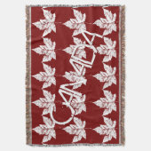 Canada Blanket Cool Canada Souvenir Throw Blanket Decke (Vorderseite Vertikal)