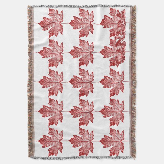 Canada Blanket Cool Canada Souvenir Throw Blanket Decke (Vorderseite Vertikal)