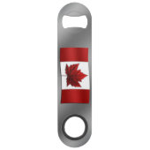 Canada Bottle Opener Canada Flag Souvenirs Speed Flaschenöffner (Vorderseite)