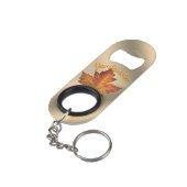 Canada Bottle Opener Canada Maple Leaf Souvenirs Mini Flaschenöffner (Rückseite Schrägansicht)