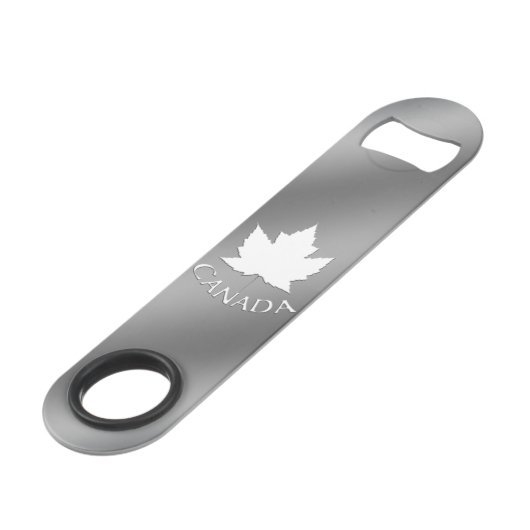 Canada Bottle Opener Canada Maple Leaf Souvenirs Speed Flaschenöffner (Vorderseite Schrägansicht)