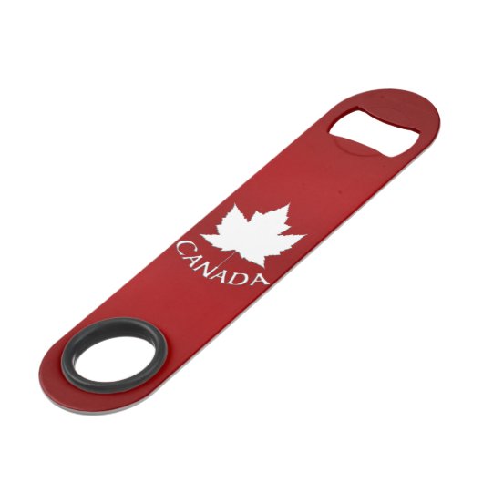 Canada Bottle Opener Canada Maple Leaf Souvenirs Speed Flaschenöffner (Vorderseite Schrägansicht)