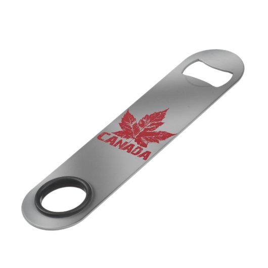 Canada Bottle Opener Cool Canada Souvenirs Speed Flaschenöffner (Vorderseite Schrägansicht)