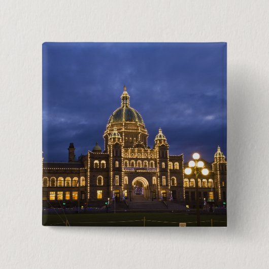 CANADA, British Columbia, Victoria. Abend Button (Vorderseite)