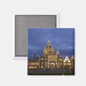 CANADA, British Columbia, Victoria. Abend, Magnet (Vorderseite/Rückseite)