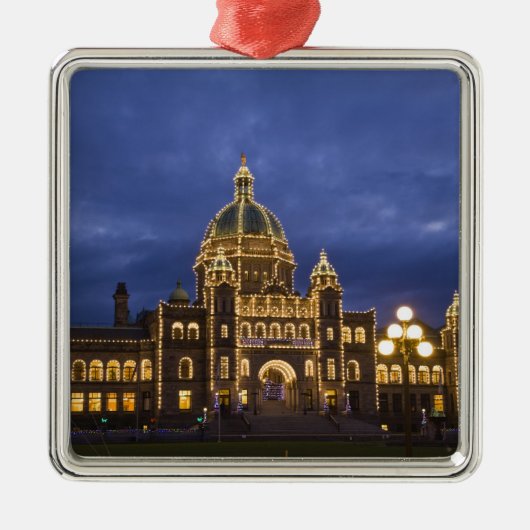 CANADA, British Columbia, Victoria. Abend Ornament Aus Metall (Vorne)