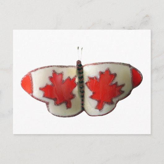 Canada Butterfly Postkarte (Vorderseite)