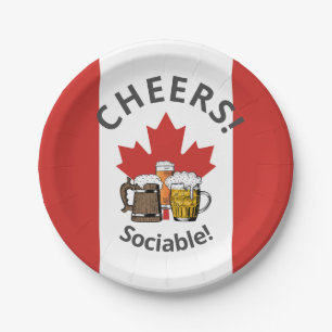 CANADA Canadian Beer Pappteller