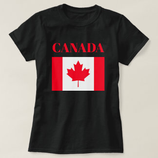CANADA. Canadian flag. Patriotic.  T-Shirt