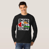 Canada Canadians India Indian Mixed DNA Flag T-Shirt (Vorne ganz)