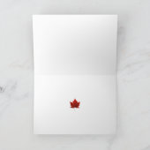 Canada Cards Canada Flag Grußkarten Custom Karte (Innenseite)