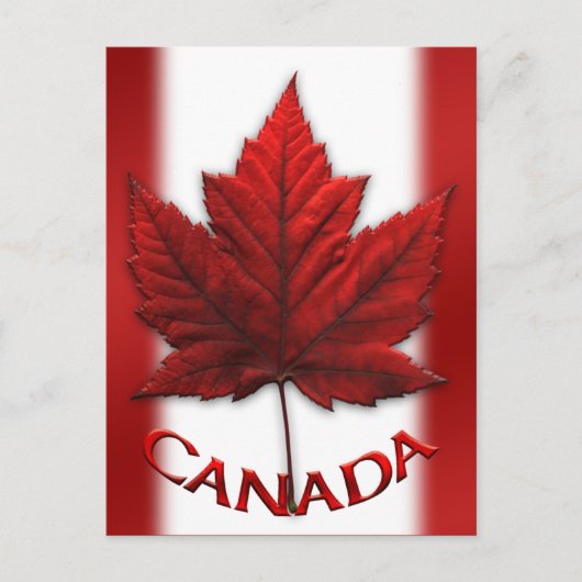 Canada Cards Canada Flag Grußkarten Custom Postkarte (Vorderseite)