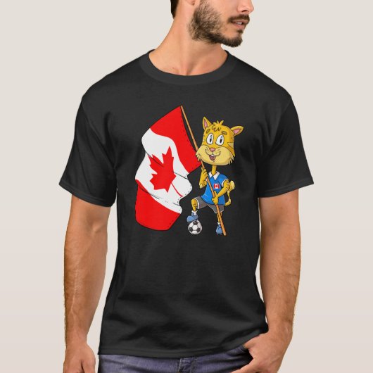 Canada Cat Fan T-Shirt (Vorderseite)