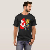 Canada Cat Fan T-Shirt (Vorne ganz)