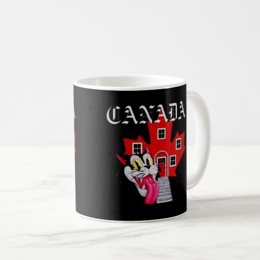CANADA CATS KAFFEETASSE (VorderseiteRechts)