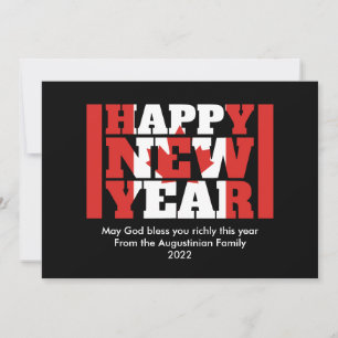 CANADA Christlich HAPPY NEW YEAR Ferienkarte Feiertagskarte
