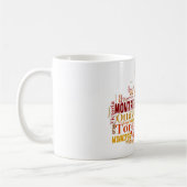 Canada Cities Word Art Kaffeetasse (Links)